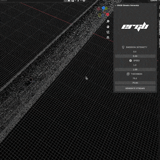 ERGB Streaks Panel