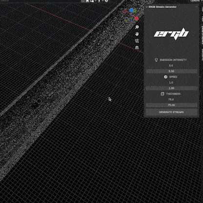 ERGB Streaks Panel