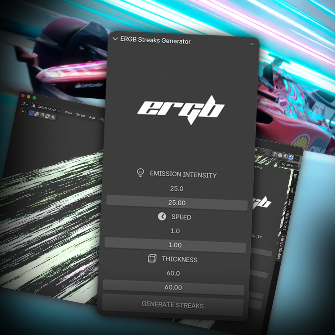 ERGB Streaks Panel